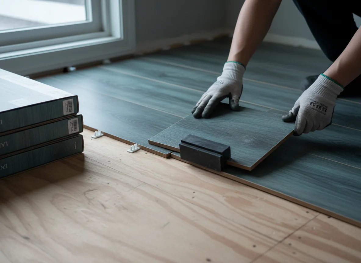 Luxury Vinyl Plank Installation company in Lidderdale, IA